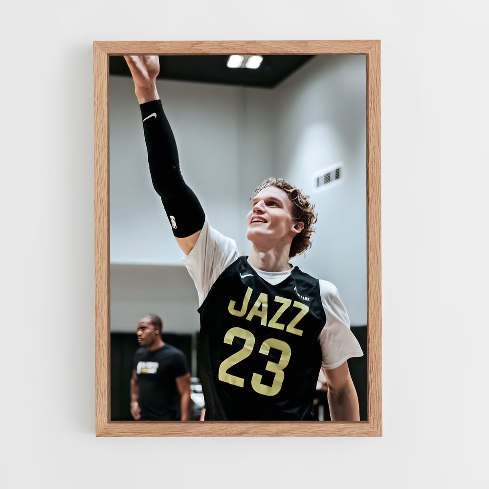 Poster Dunk de Lauri – affiche Basketball (vue 4)